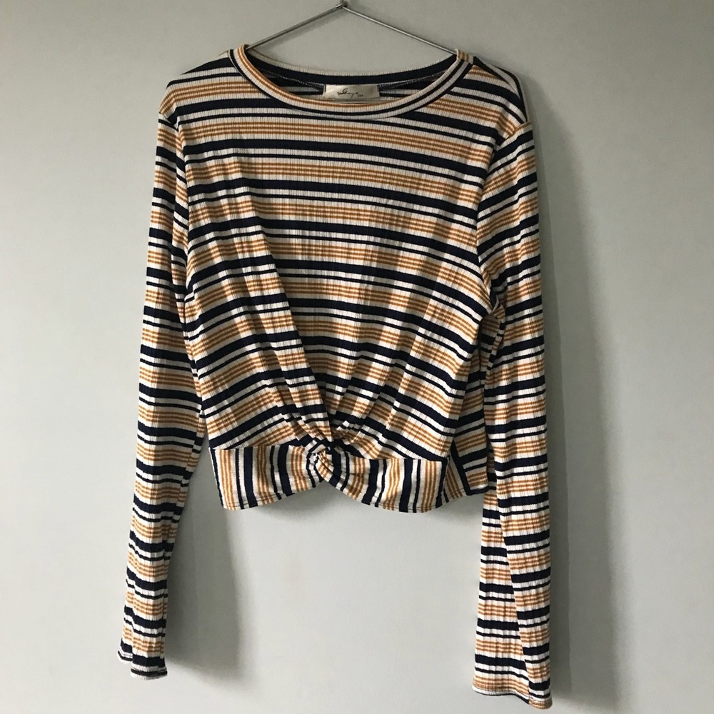 Striped shirt!